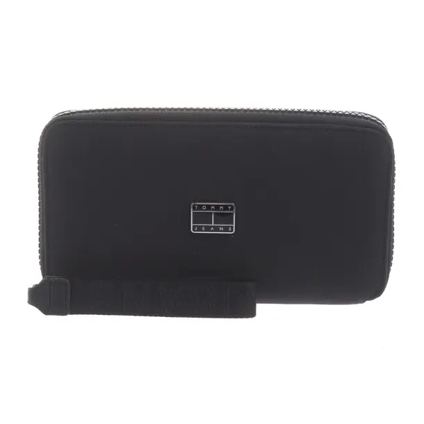 Geldbörse, in Schwarz, Polyamid, Tommy Jeans