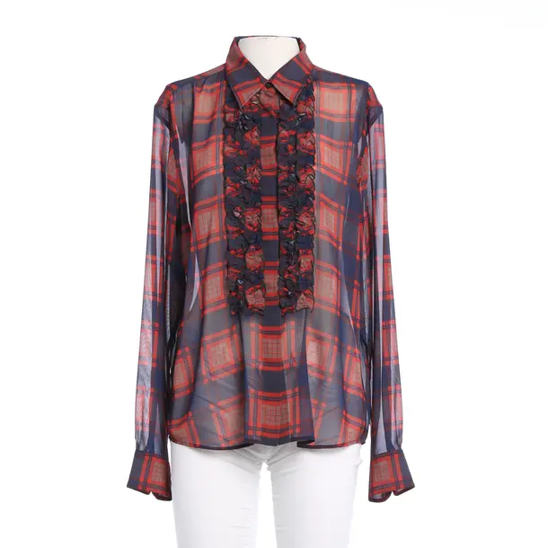 Bluse, in Rot, Polyester, Dries van Noten