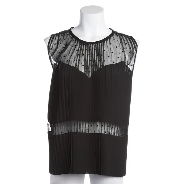 Top, in Schwarz, Polyester, Prada