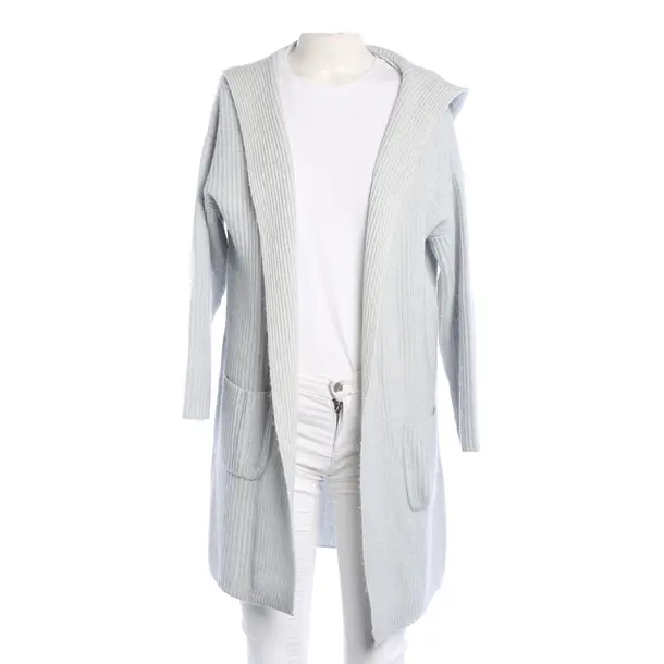 Cardigan, in Light Gray, Cashmere, Hemisphere