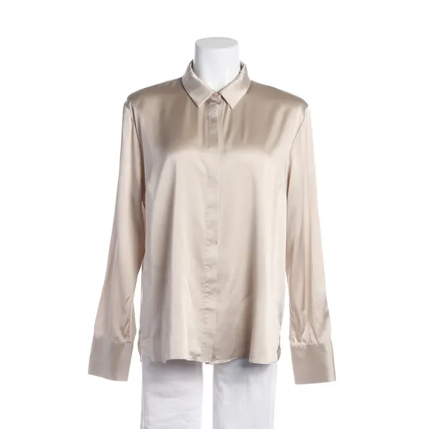 Blouse, in Light Brown, Silk, Herzensangelegenheit