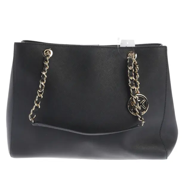 Shoulder Bag, in Black, Leather, Michael Kors