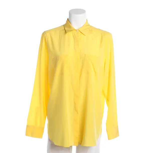Camicetta, in Giallo, Seta, Van Laack