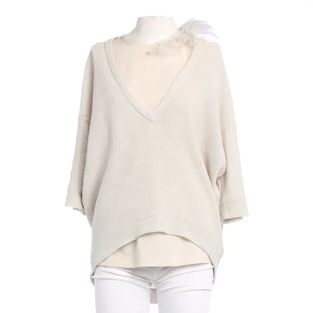 Shirt, in Beige, Baumwolle, Brunello Cucinelli