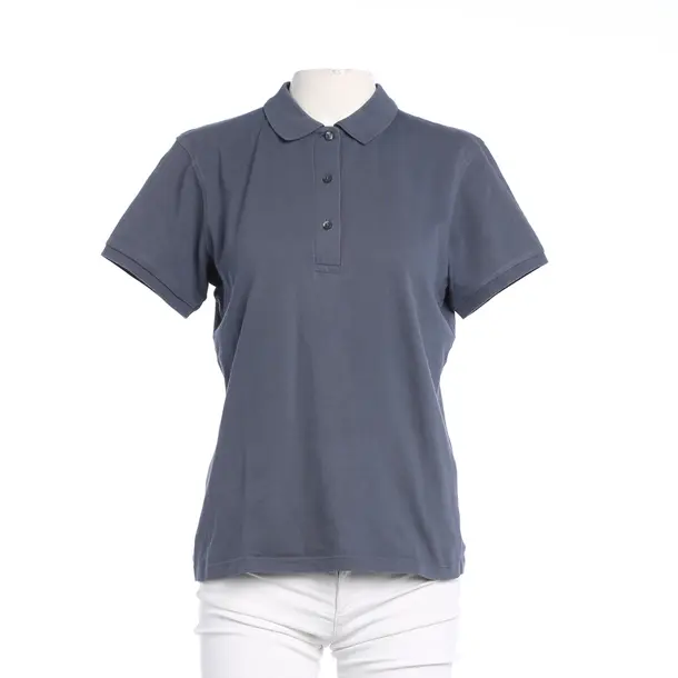 Poloshirt, in Navy, Baumwolle, Closed
