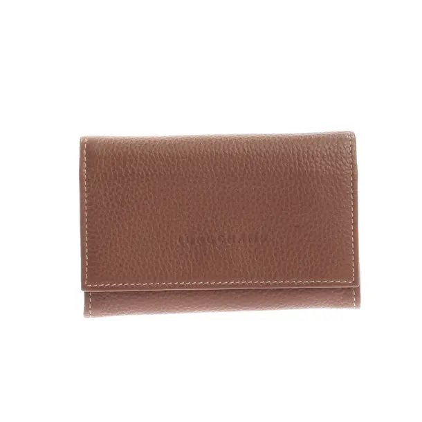 Wallet, in Brown, Leather, Longchamp