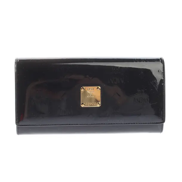 Wallet, in Black, Leather, MCM