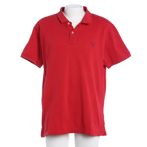 Polo Shirt, in Red, Cotton, Gant
