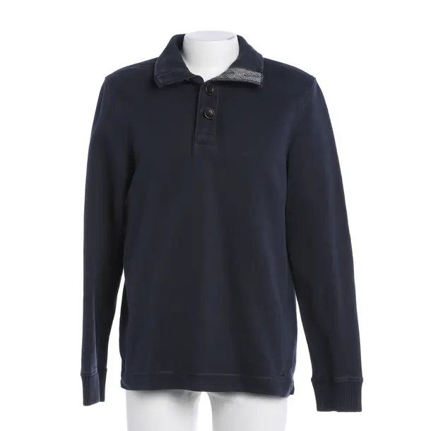 Sweatshirt, in Blue, Cotton, Hugo Boss Orange