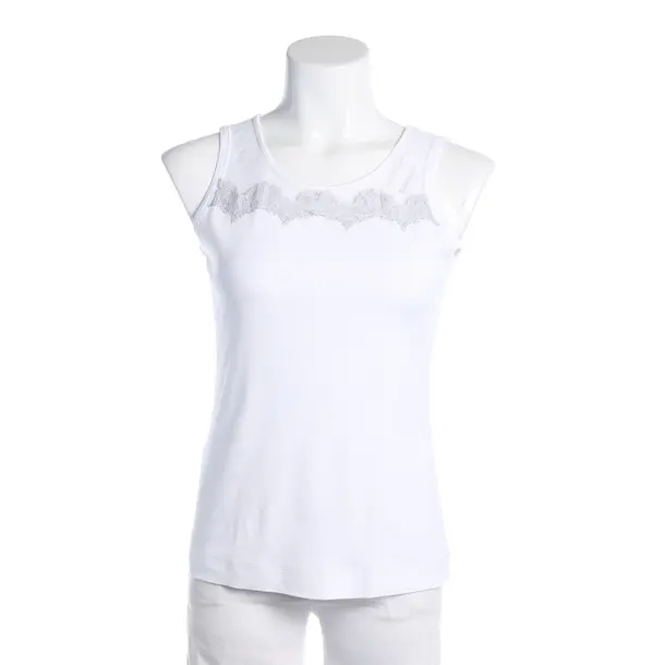 Top, in White, Cotton, Marc Cain Sports