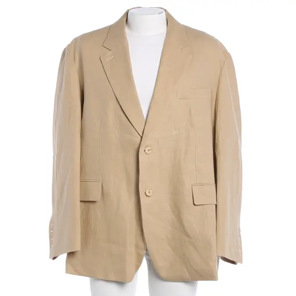 Blazer, in Brown, Linen, Frankie Shop