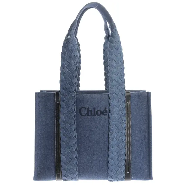 Shopper, in Azzurro, Cotone, Chloé