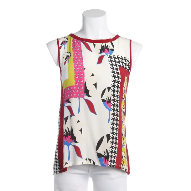 Top, in Multicolored, Silk, Marc Cain