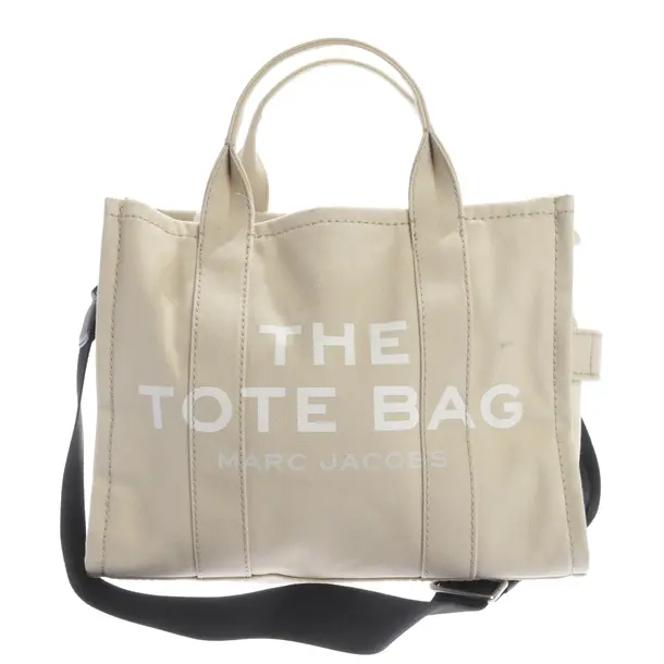 Handbag, in Beige, Cotton, Marc Jacobs