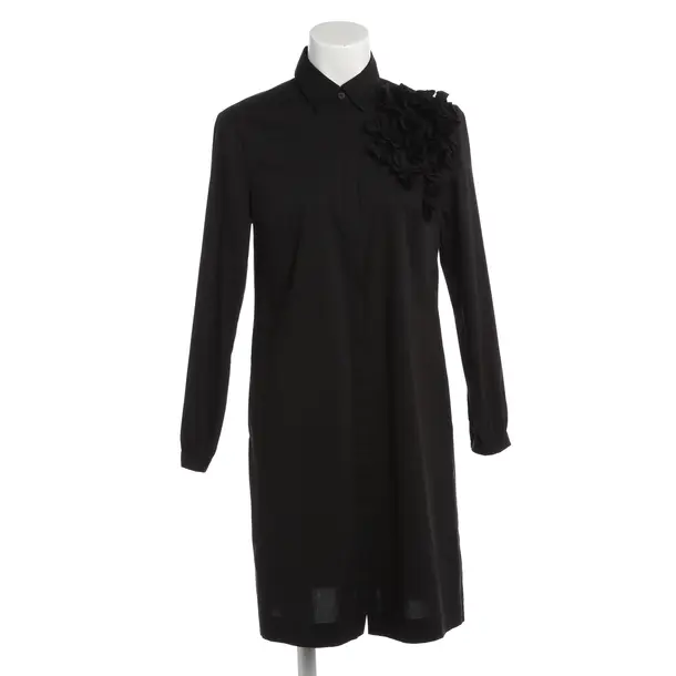 Kleid, in Schwarz, Baumwolle, 0039 Italy