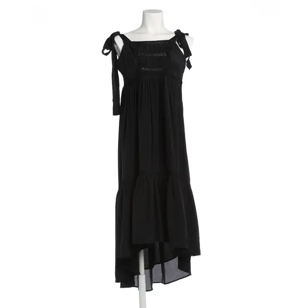 Cocktailkleid, in Schwarz, Seide, Ulla Johnson