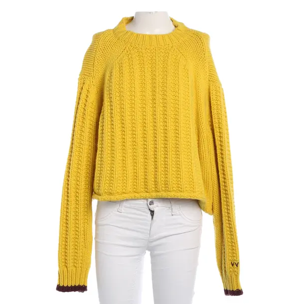 Wollpullover, in Gelb, Wolle, Victoria Beckham