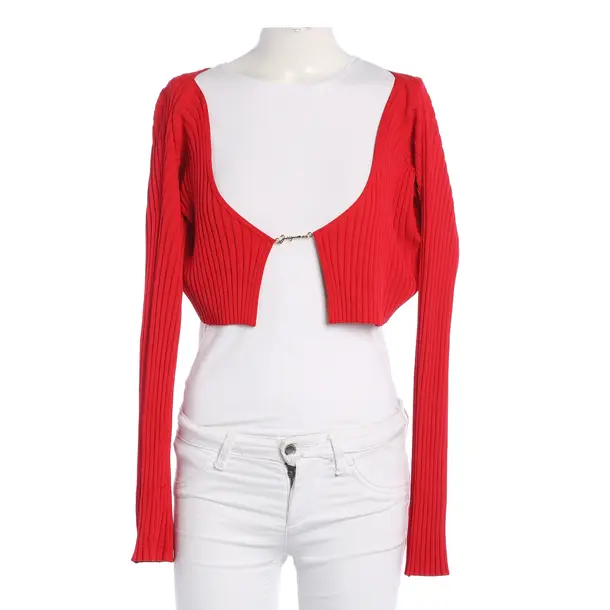 Strickjacke, in Rot, Viskose, Jacquemus
