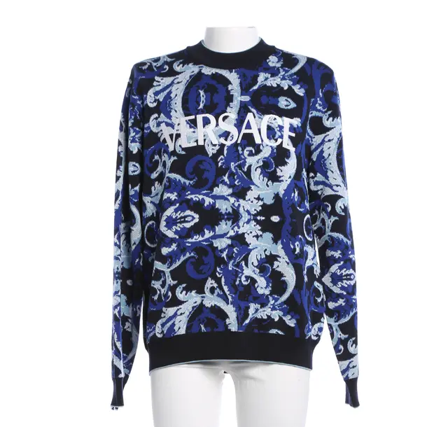 Jumper, in Multicolored, Wool, Versace