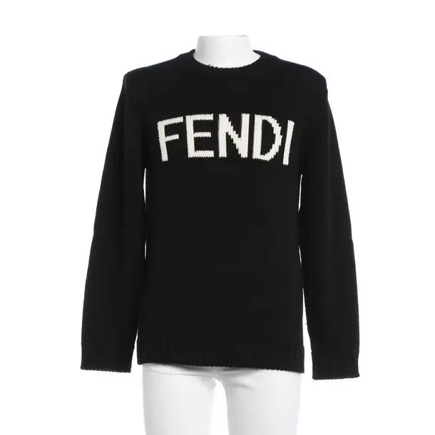 Pullover, in Schwarz, Wolle, Fendi