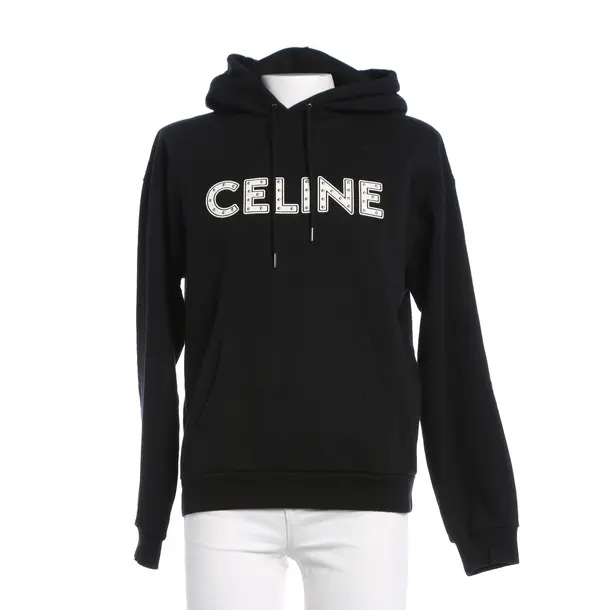 Hoodie, in Black, Cotton, Céline