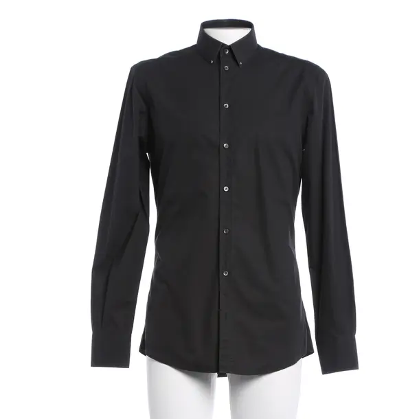 Shirt, in Black, Cotton, Dolce & Gabbana