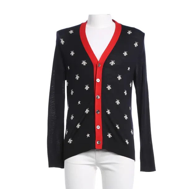 Cardigan, in Multicolored, Wool, Gucci