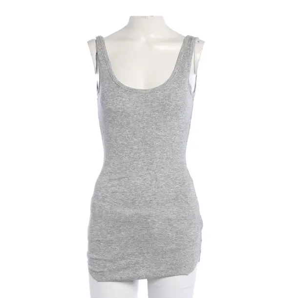 Top, in Light Gray, Viscose, American Vintage