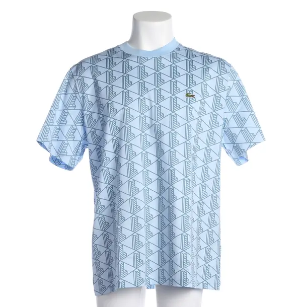 T-Shirt, in Blau, Baumwolle, Lacoste