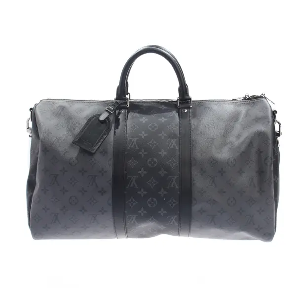 Weekender, in Dunkelgrau, Canvas, Louis Vuitton