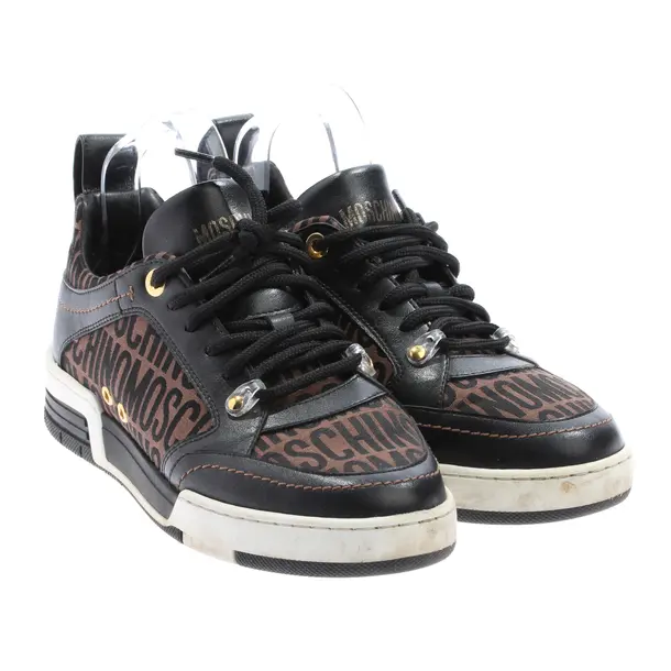 Sneaker, in Dunkelbraun, Moschino