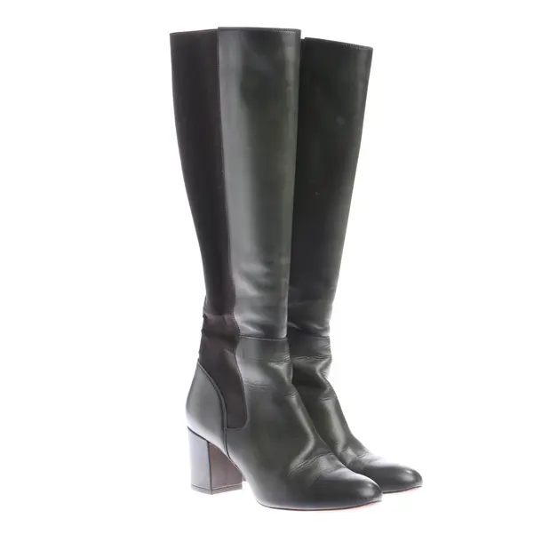 Stiefel, in Grün, Santoni