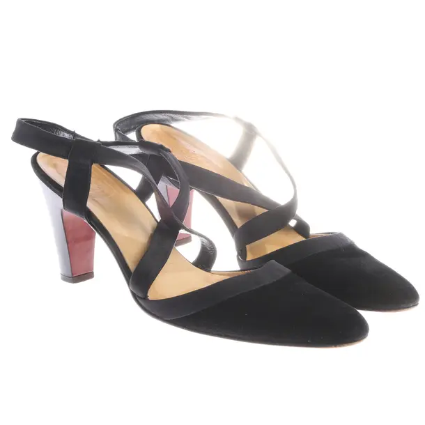 Slingbacks, in Schwarz, Ludwig Reiter