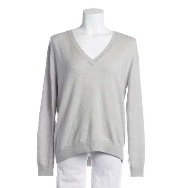 Kaschmirpullover, in Hellgrau, Kaschmir, Jardin des Orangers