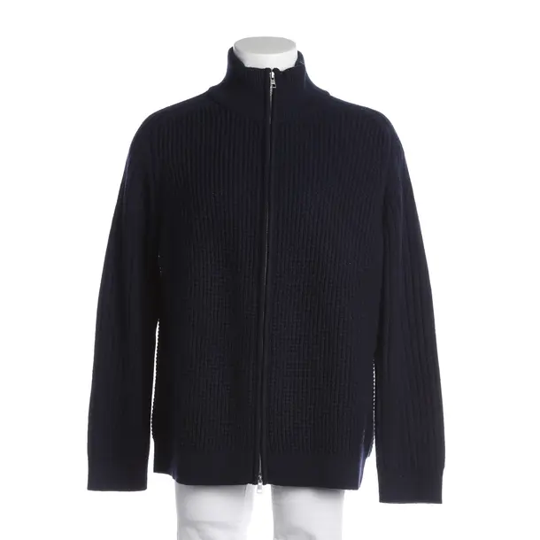 Cardigan, in Navy, Cotton, Gant