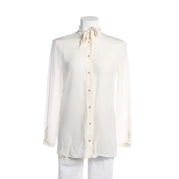 Bluse, in Beige, Seide, Gucci