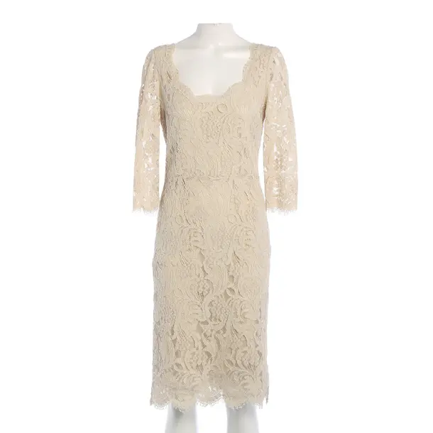 Etuikleid, in Beige, Baumwolle, Dolce & Gabbana