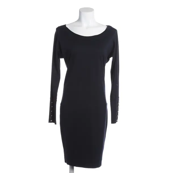 Sheath Dress, in Navy, Viscose, Mos Mosh