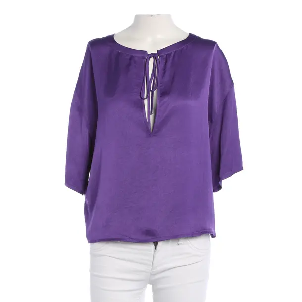 Shirt, in Purple, Acetate, American Vintage