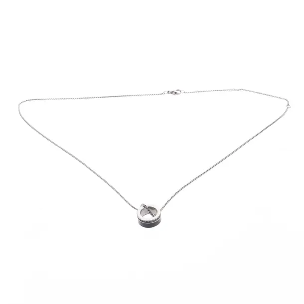 Halskette, in Silber, Metall (metallisch, metallisiert), Swarovski