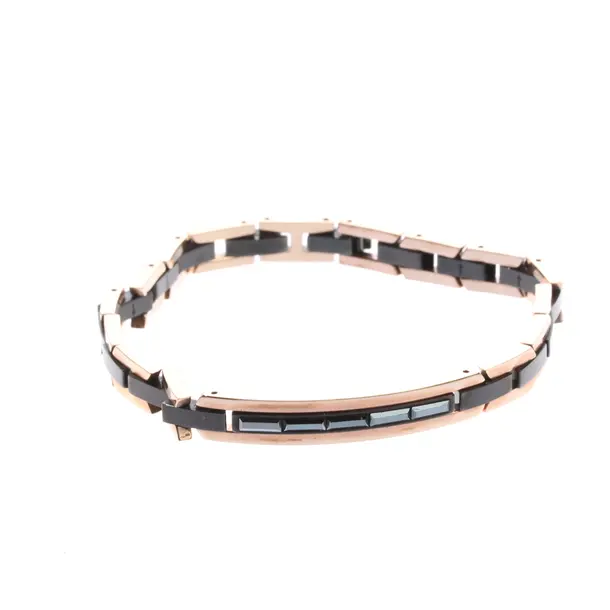 Armband, in Schwarz, Metall (metallisch, metallisiert), Swarovski