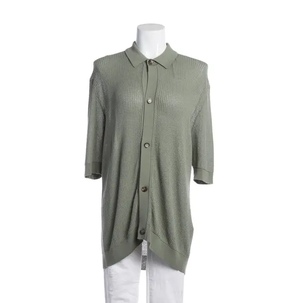 Strickjacke, in Olivgrün, Baumwolle, Lardini