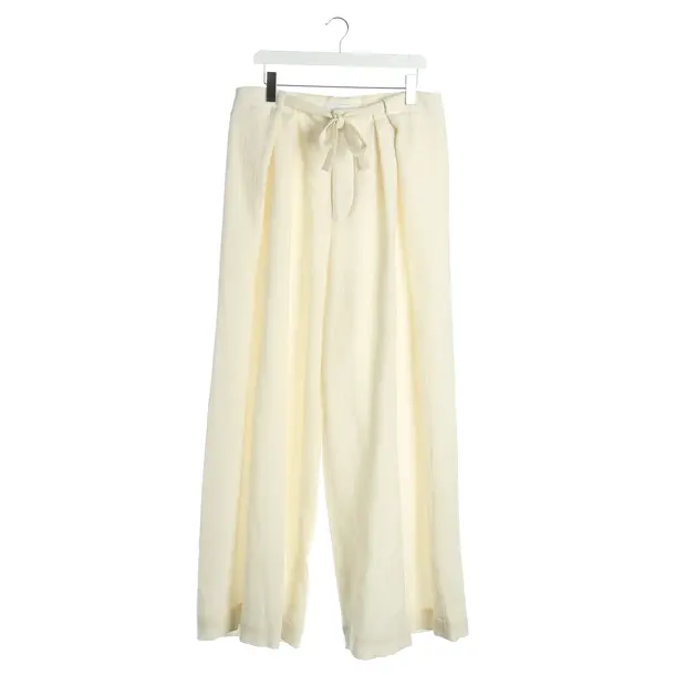 Pants, in Cream, Wool, King & Tuckfield