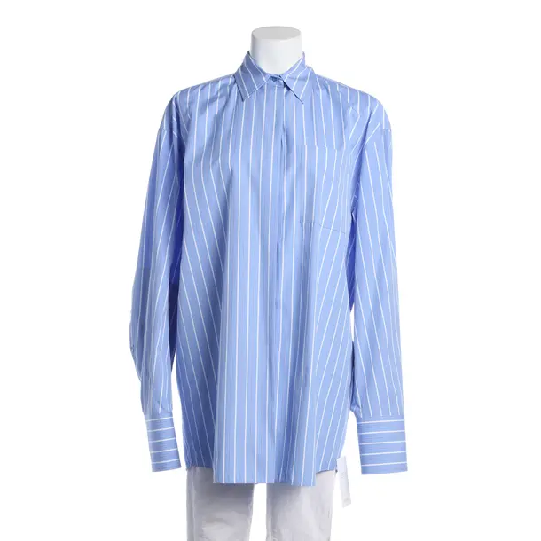 Bluse, in Hellblau, Baumwolle, Sportmax