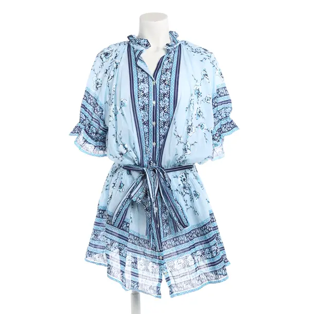 Dress, in Blue, Cotton, Juliet Dunn