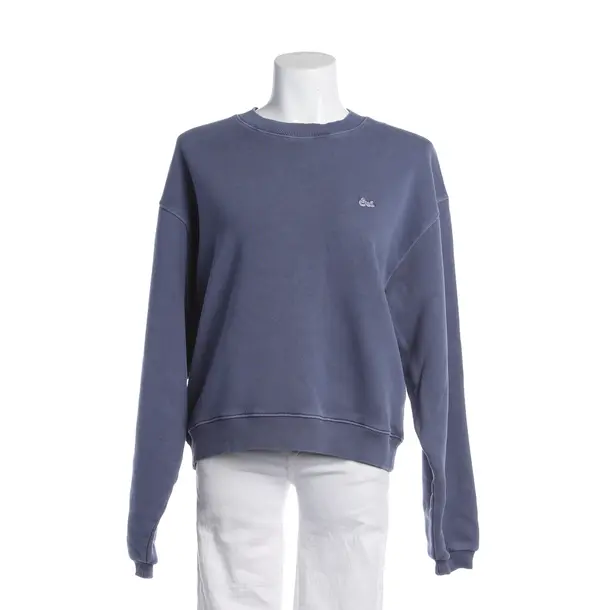 Sweatshirt, in Blau, Baumwolle, Erl