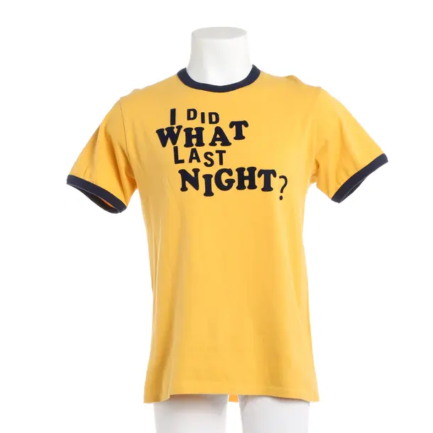 T-Shirt, in Gelb, Baumwolle, Erl