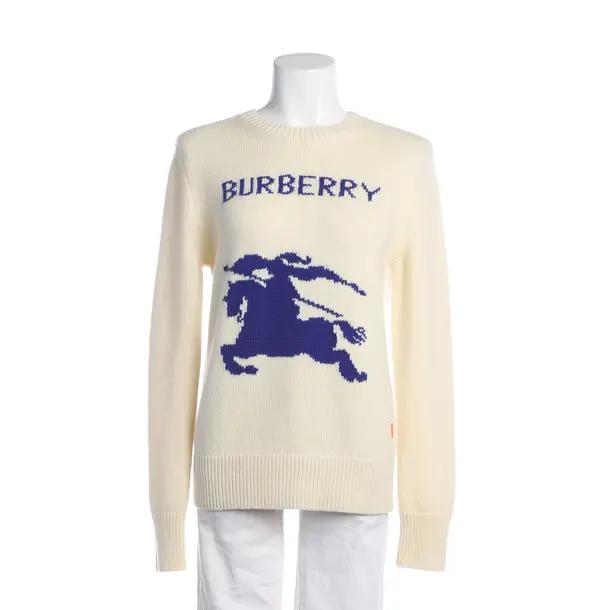 Pullover, in Cream, Wolle, Burberry