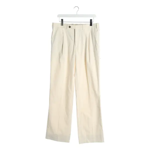 Hose, in Cream, Baumwolle, Saman Amel