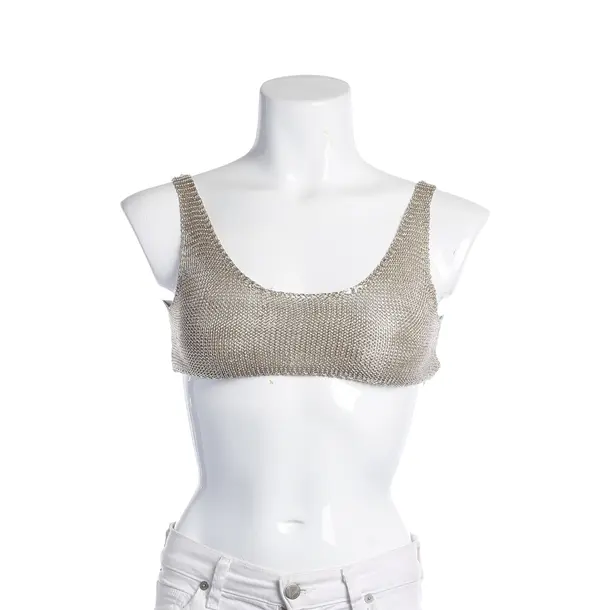 Top, in Gold, Metall (metallisch, metallisiert), Bananhot